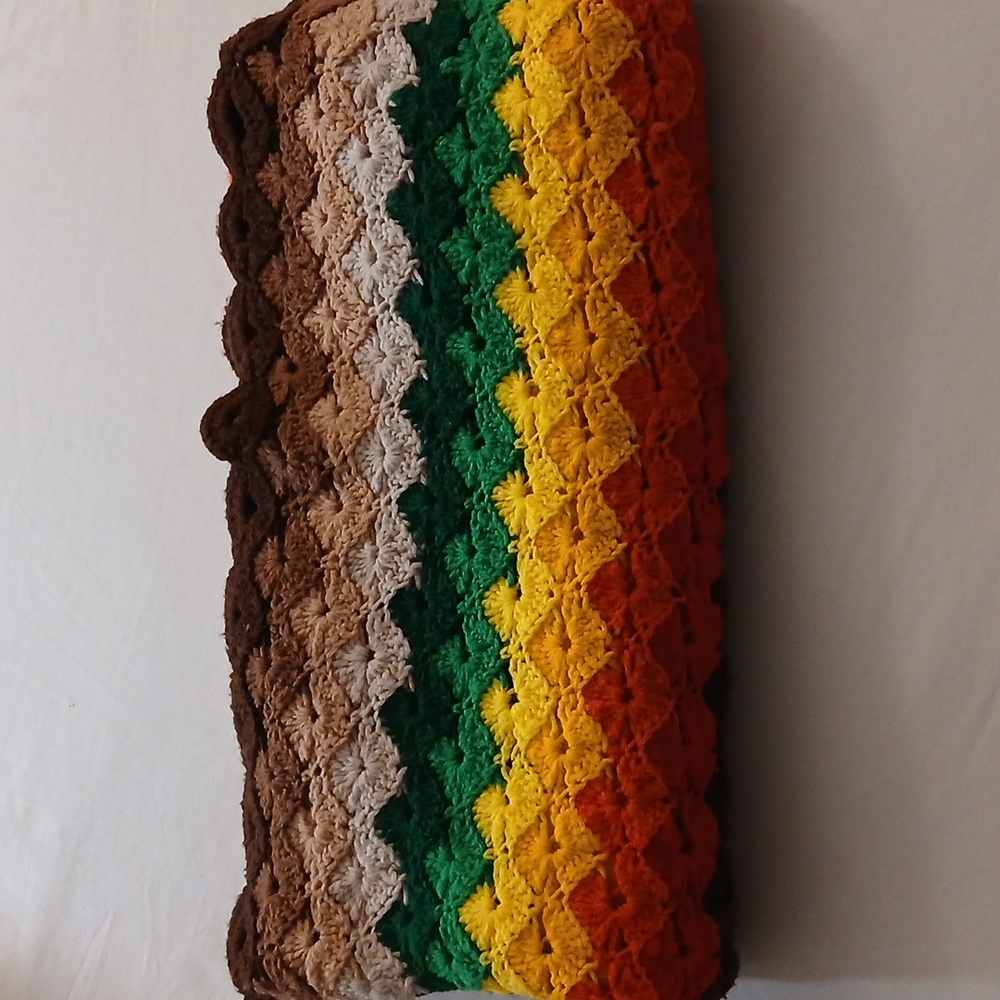 Colorful Crochet Blanket - Picture 9 of 9
